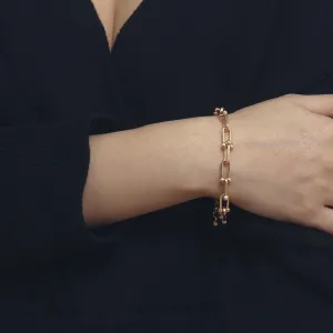18K Gold-Plated Vachette Bracelet