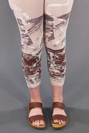 3167 Crop Legging Malva-P