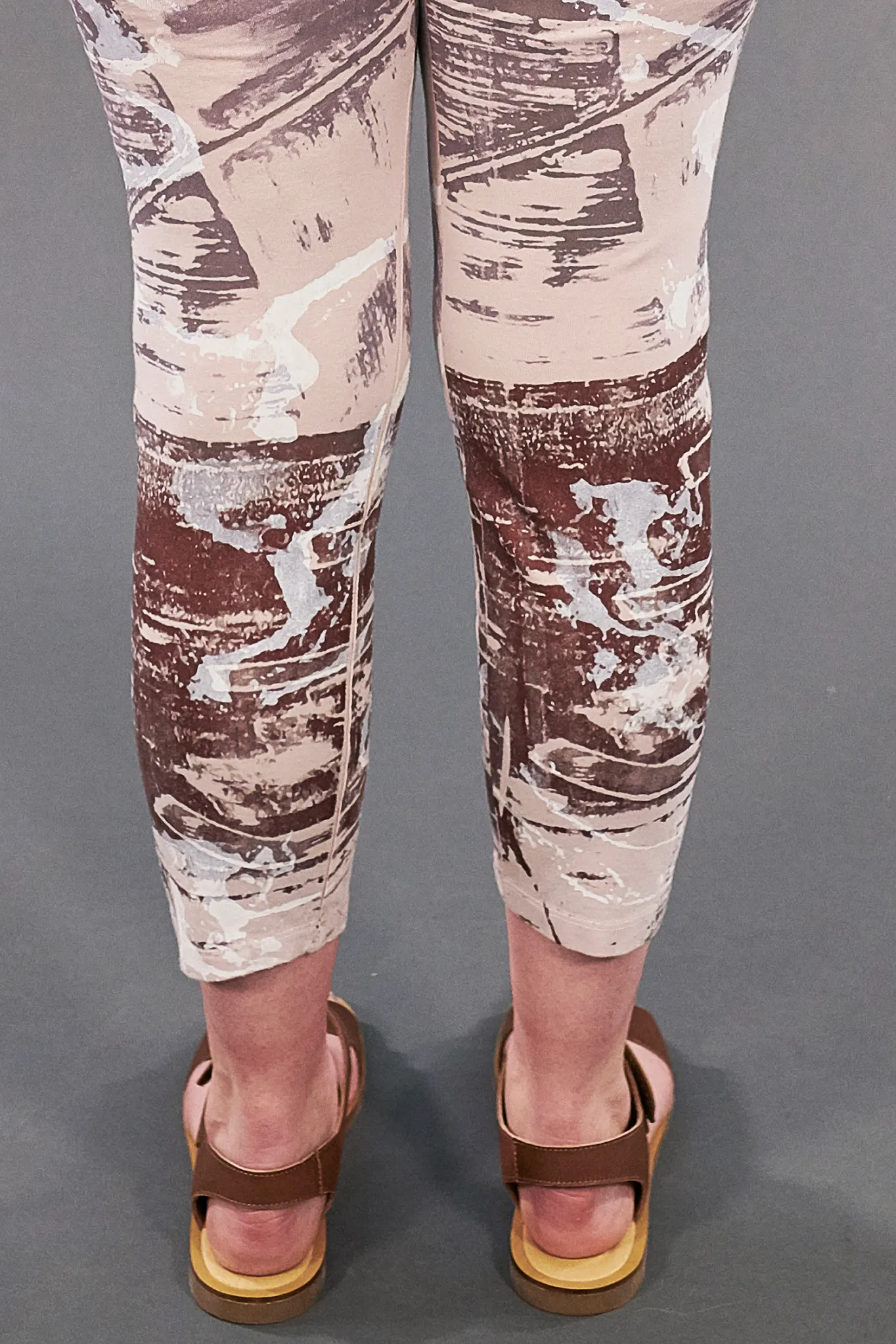 3167 Crop Legging Malva-P