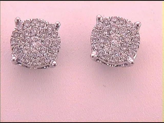 3/8CTW-DIA SOLISTAR EARRING