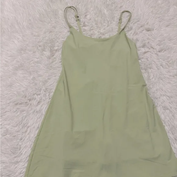 Abercrombie &amp; Fitch Taveler Mini Dress Green Athletic Dress Abercrombie Dress