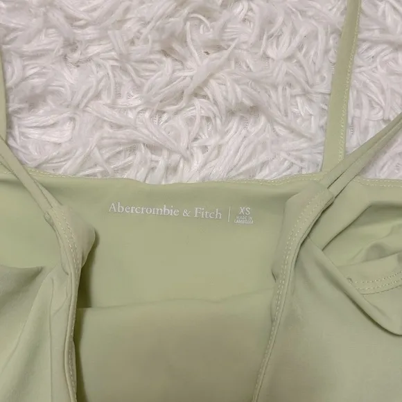 Abercrombie &amp; Fitch Taveler Mini Dress Green Athletic Dress Abercrombie Dress