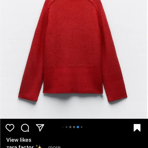 Ada high collar knit sweater