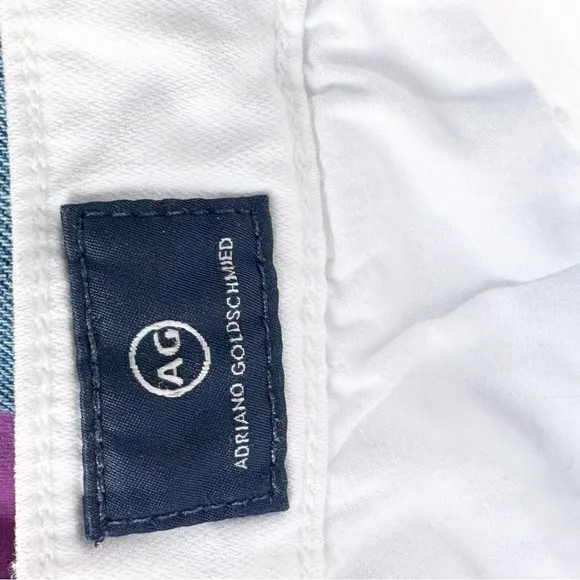 AG White Caden Shorts