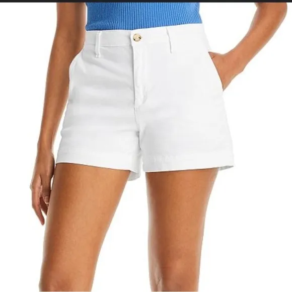AG White Caden Shorts