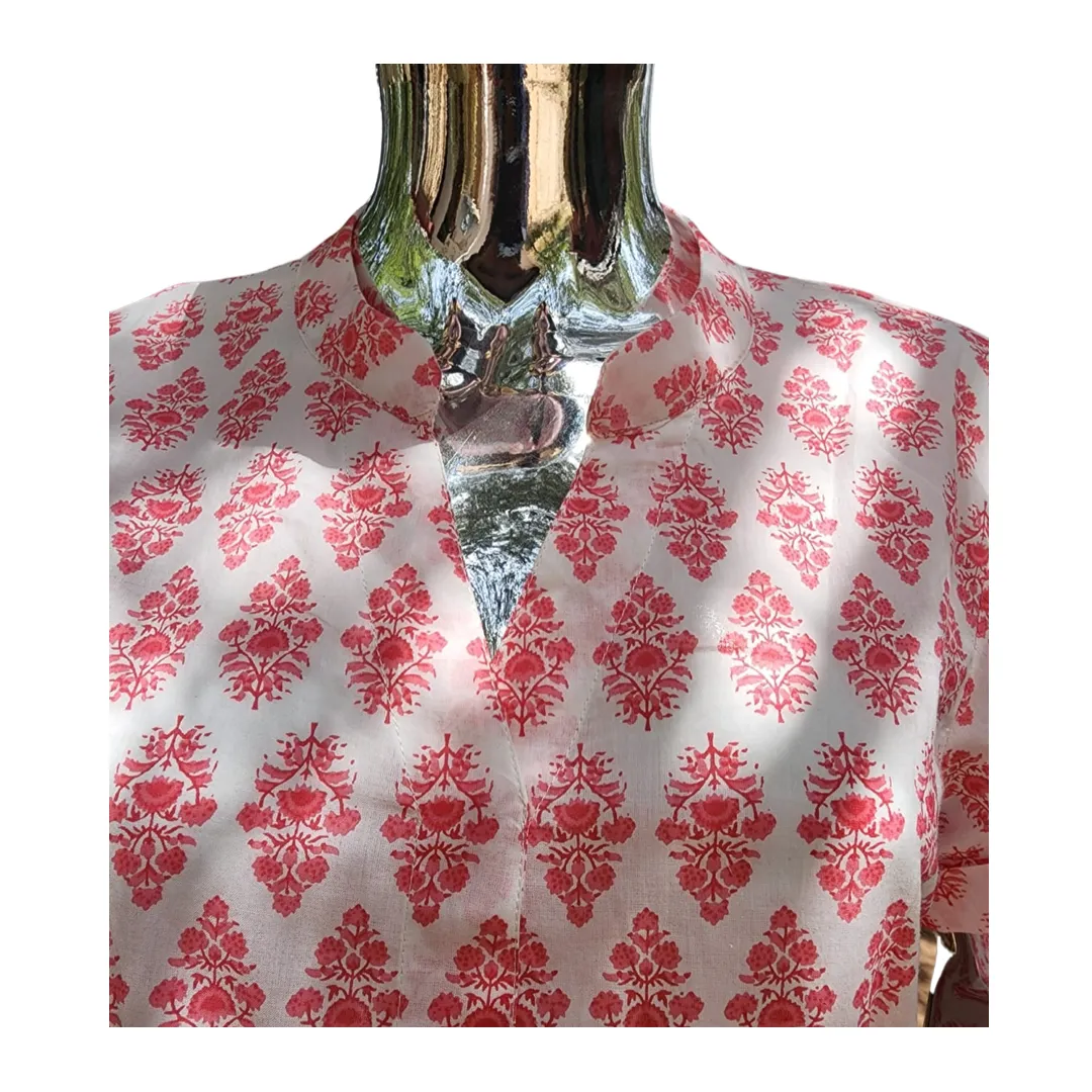 Amita Dress - Pink Flowers