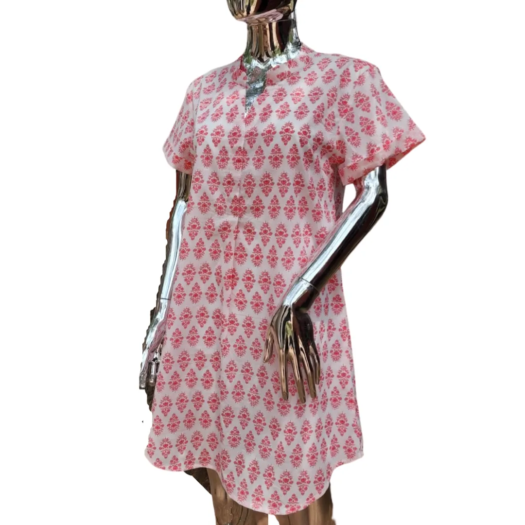Amita Dress - Pink Flowers