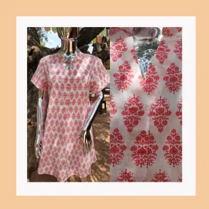Amita Dress - Pink Flowers