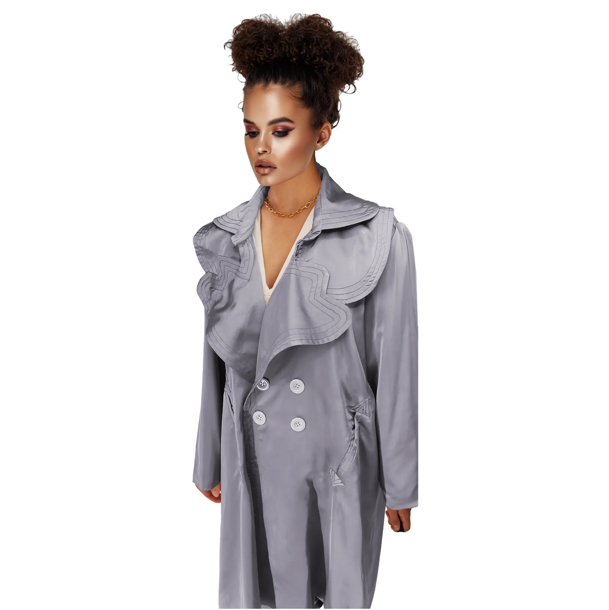 Amour Silk Coat