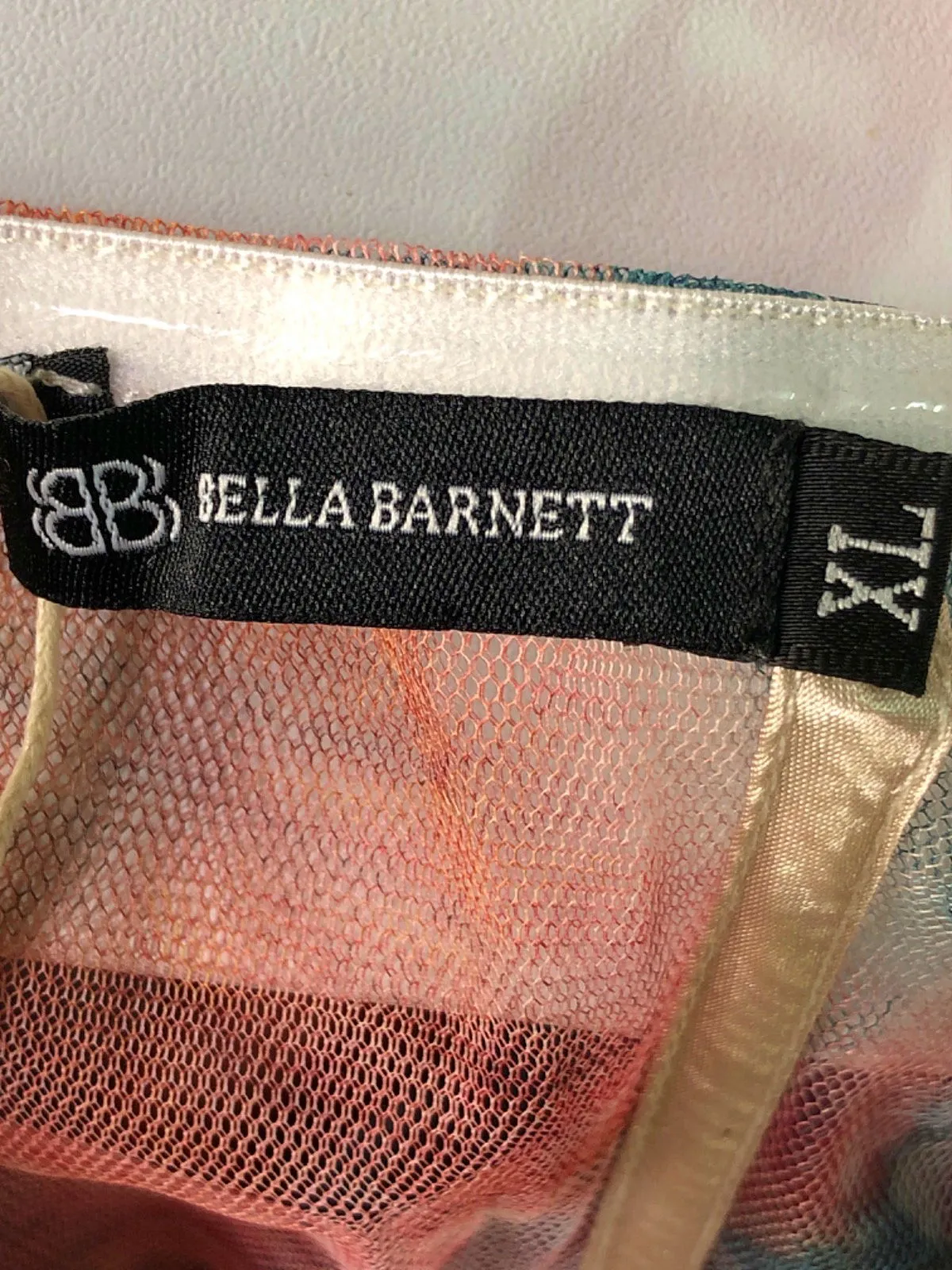 Bella Barnett Floral Mesh Dress XL