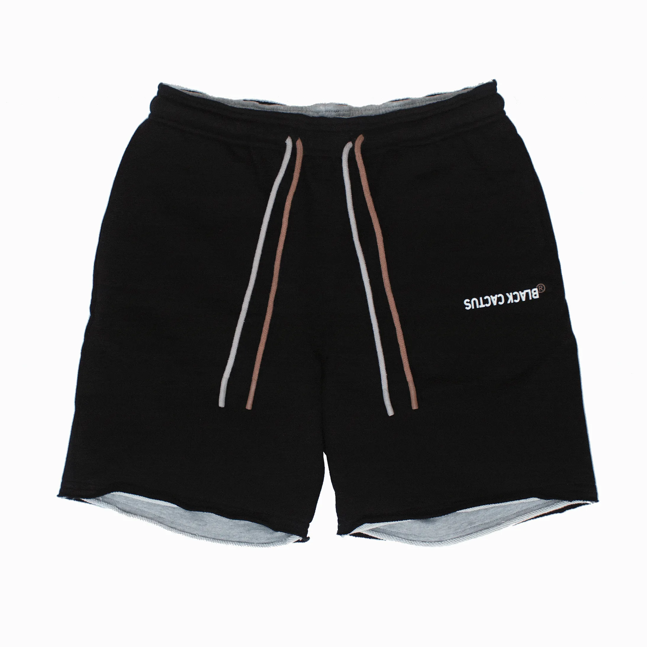 Black Cactus® Reversible Shorts 1.0 - Black & Light Grey