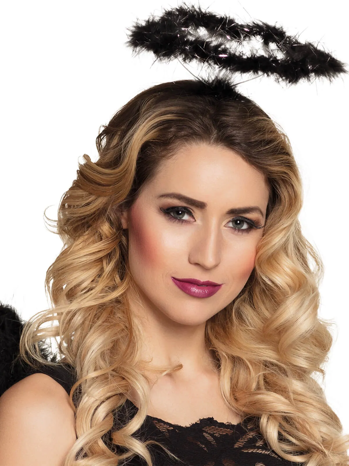 Black Feather Halo