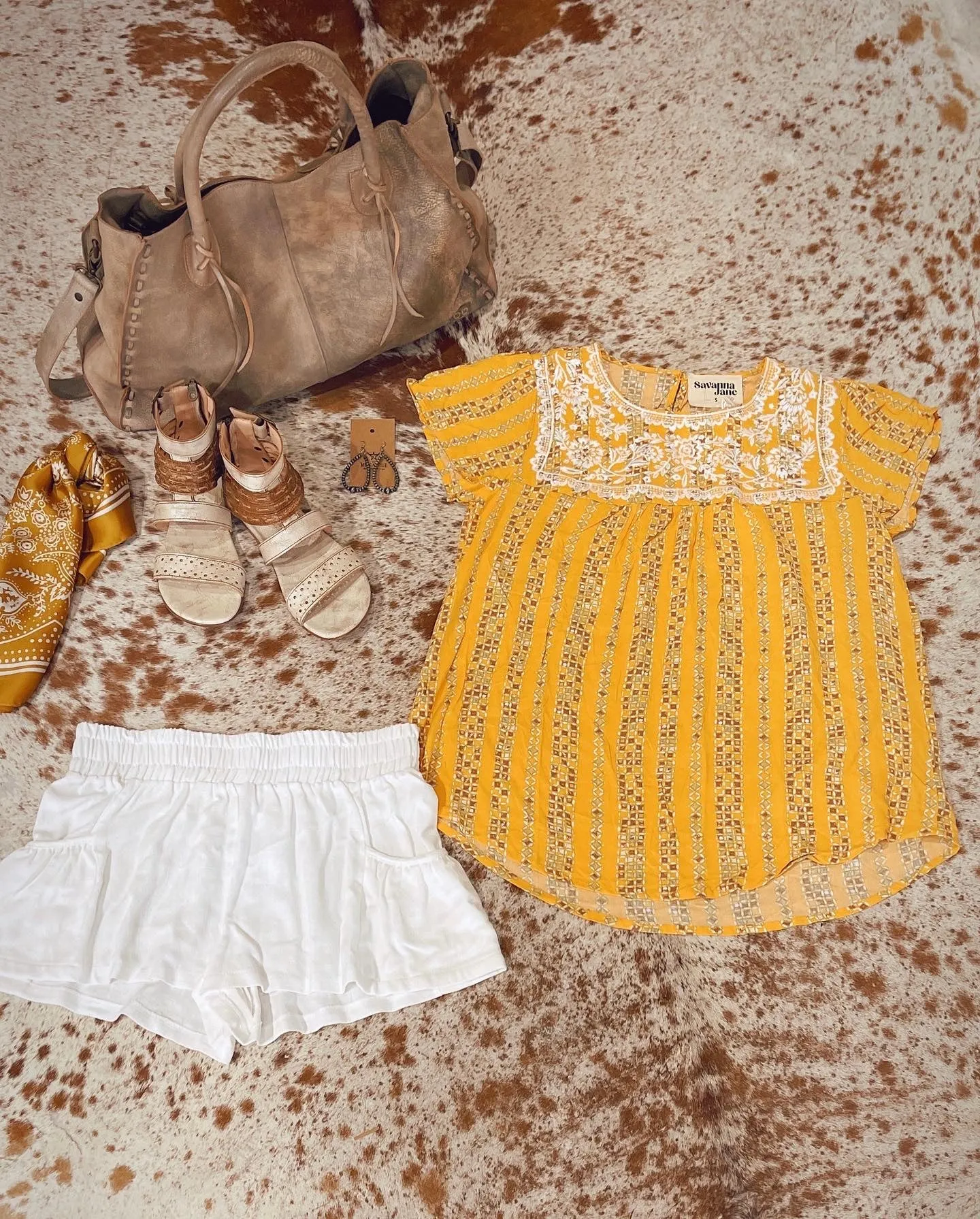 Blanca White Shorts