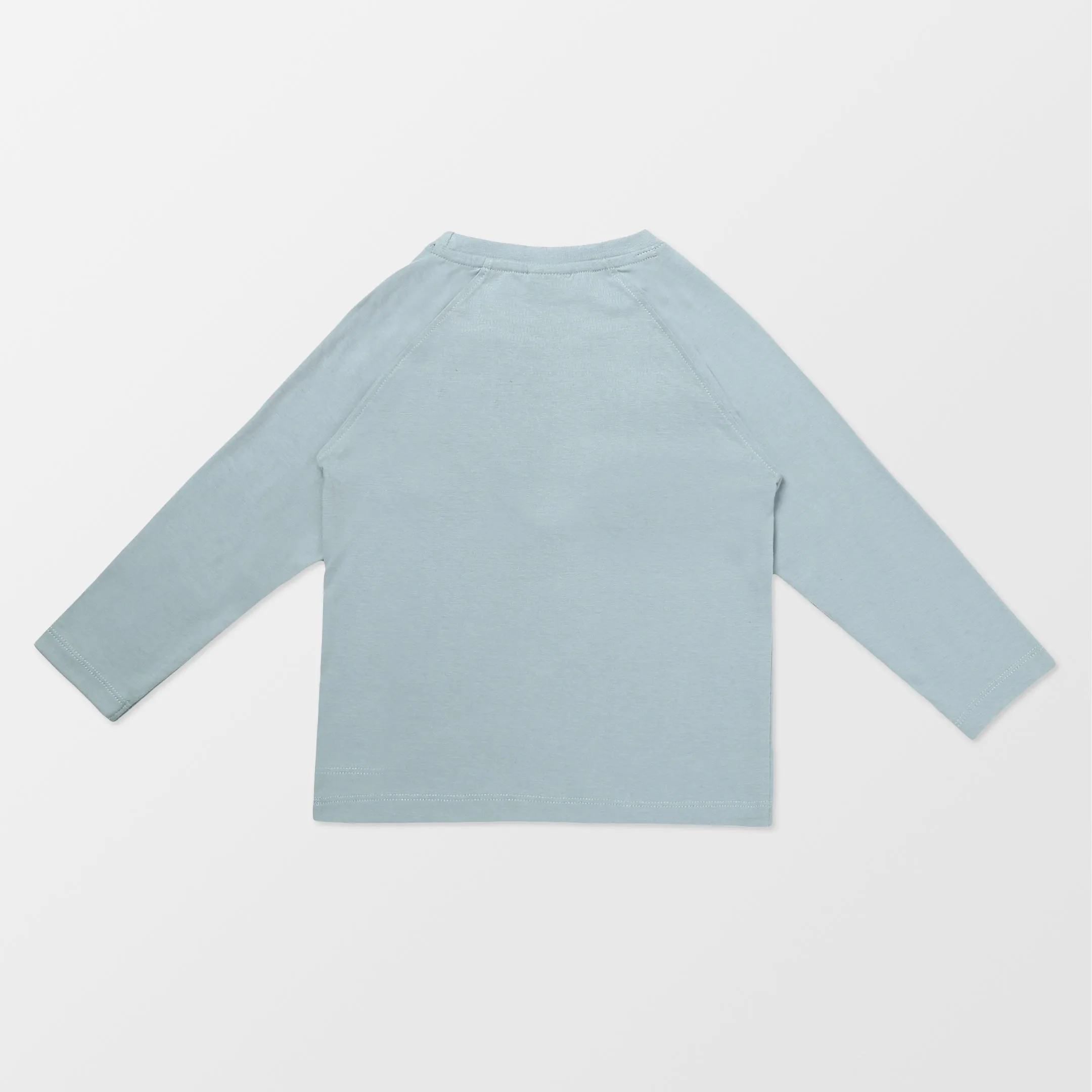 Blue Badger Applique Top