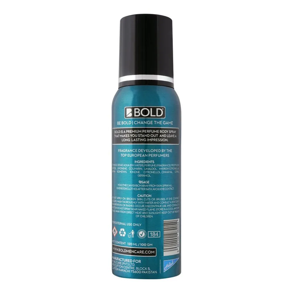 Bold Champion Perfumed Body Spray| Deodorant | For Men