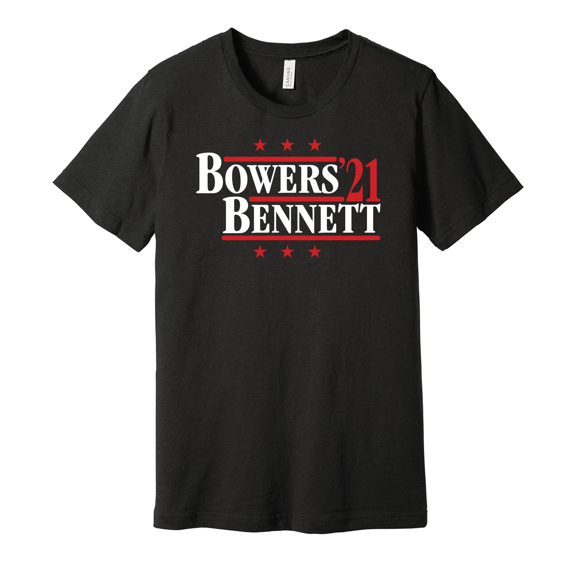 Bowers & Bennett '21 - Georgia Football Political Campaign Parody T-Shirt - Hyper Than Hype Shirts
