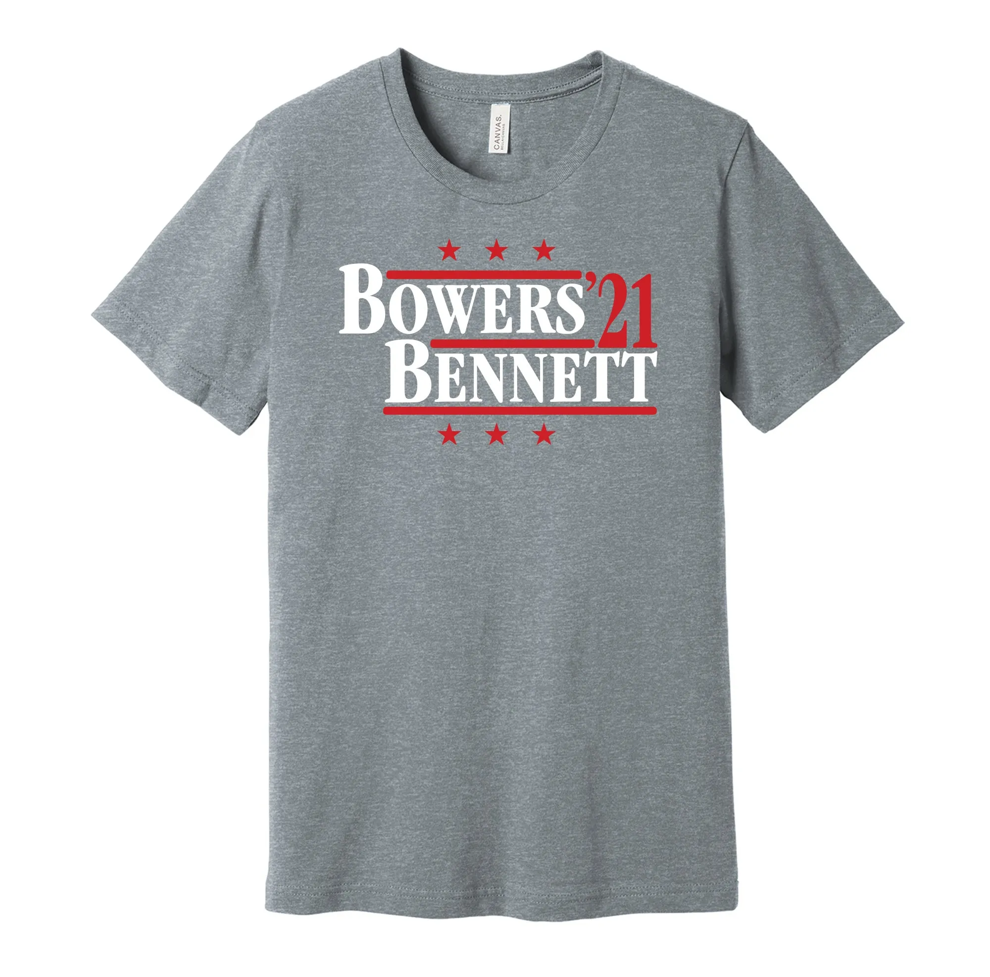 Bowers & Bennett '21 - Georgia Football Political Campaign Parody T-Shirt - Hyper Than Hype Shirts