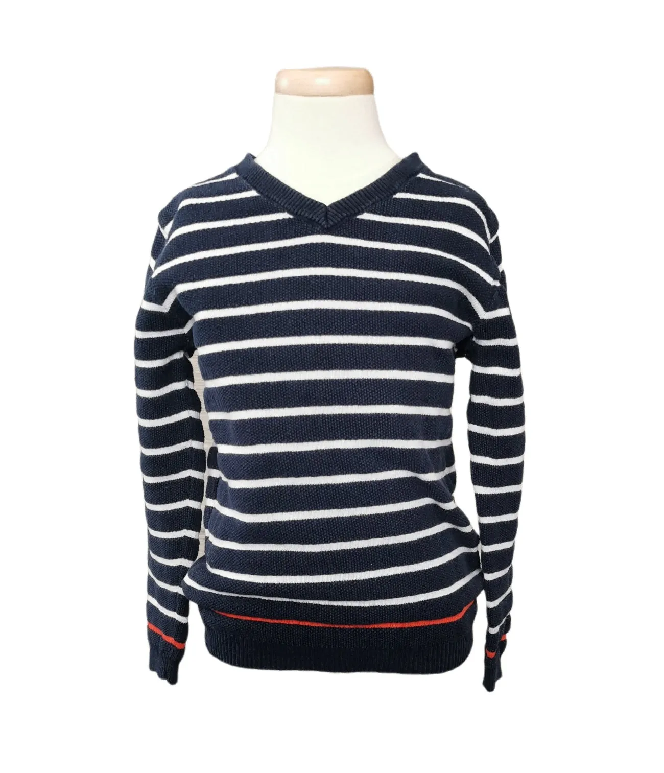BOY SIZE 6 YEARS - Okaïdi, Thick Knit, V-Neck Sweater EUC B31