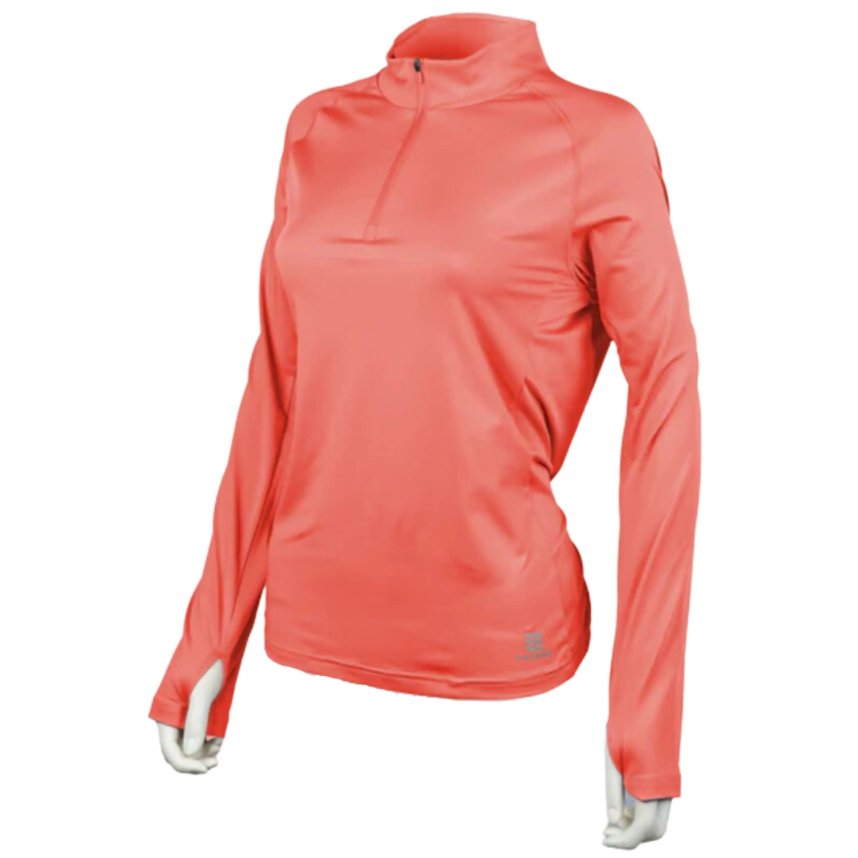 Chandail manches longues avec glissière ¼ - Femme