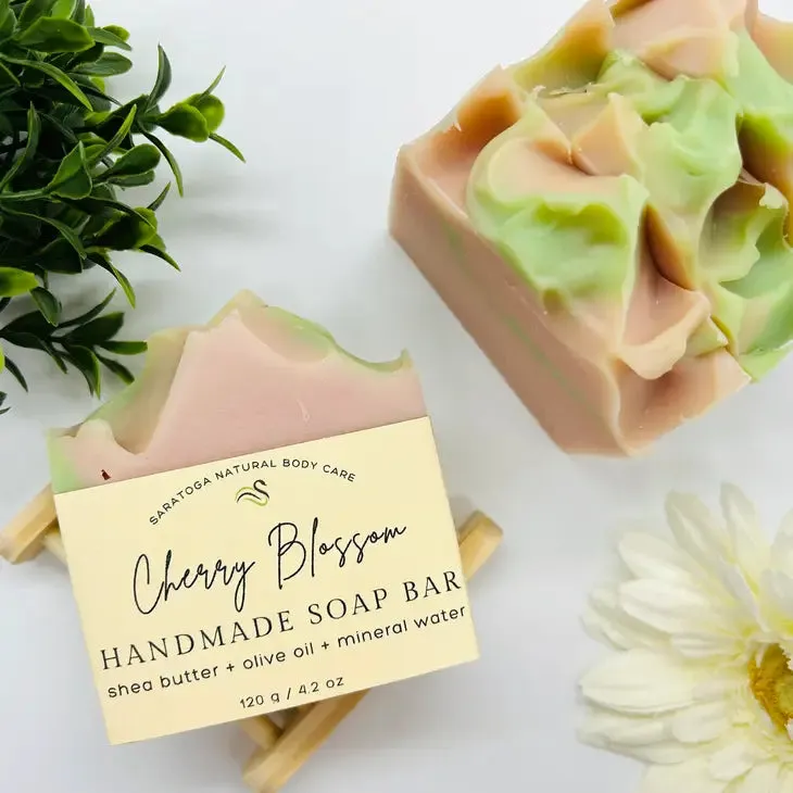 Cherry Blossom Handmade Bar Soap