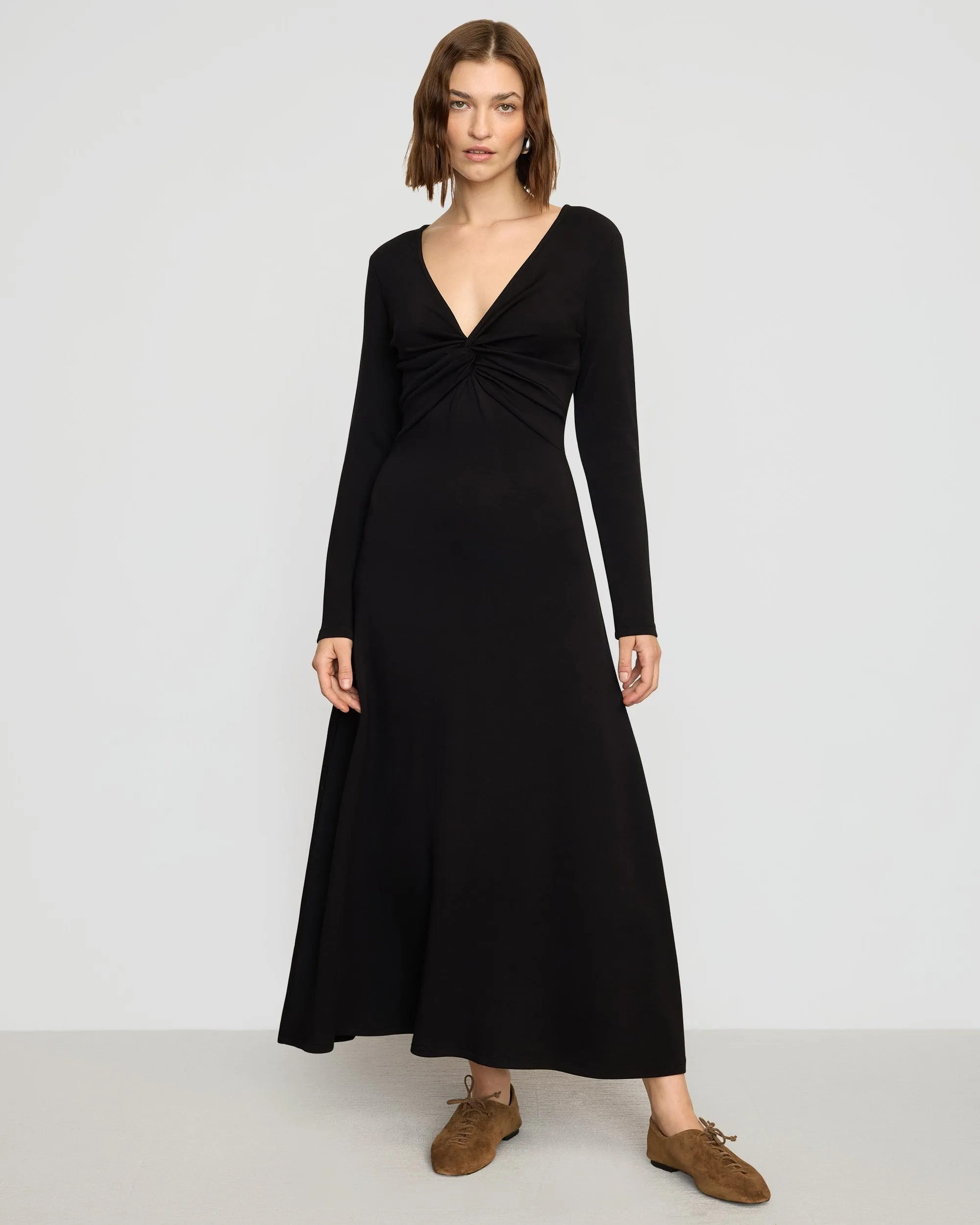 Chloe Reversible A-Line Jersey Dress