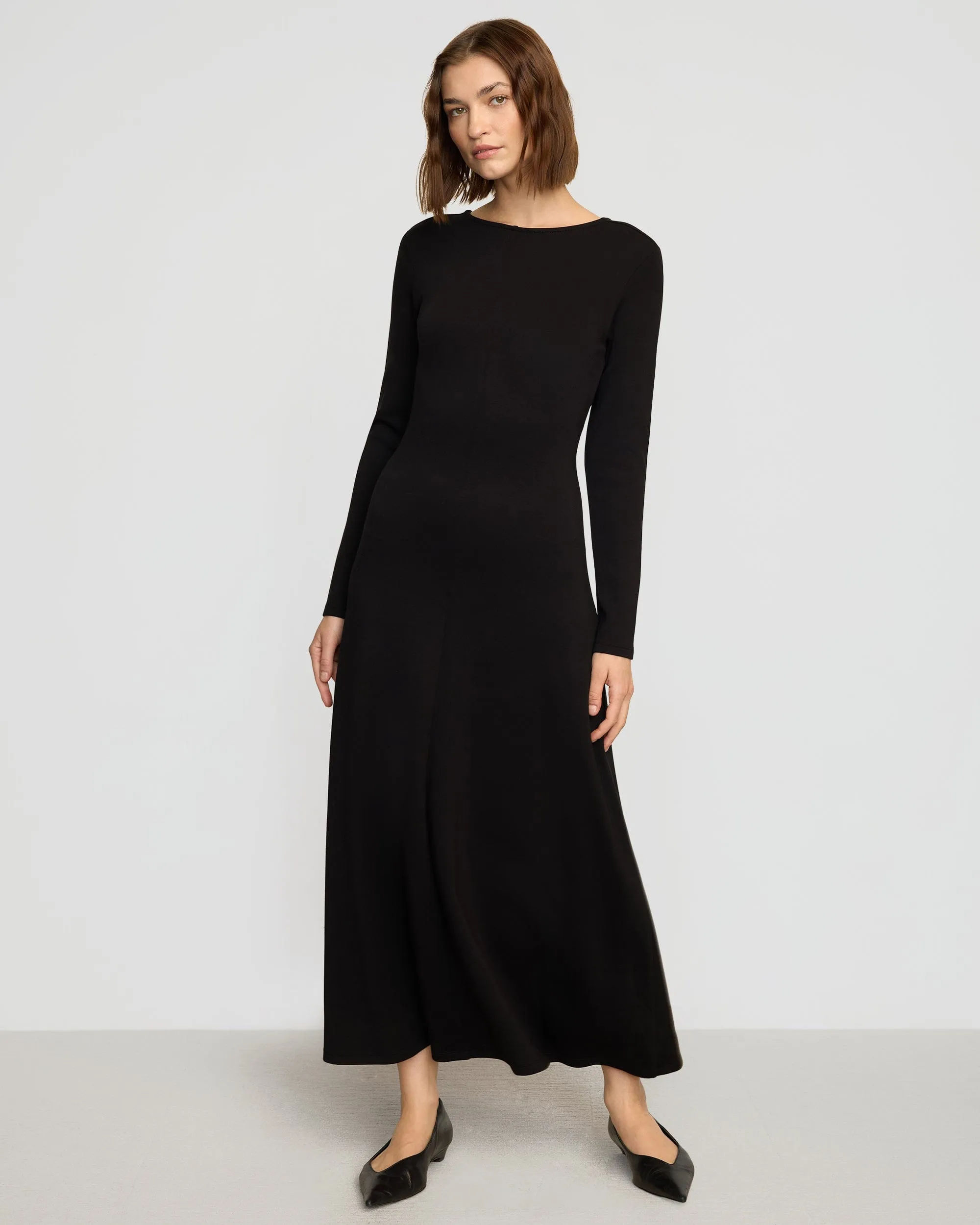 Chloe Reversible A-Line Jersey Dress