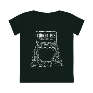 Chrombie, Women's Jazzer T-shirt (Dark), Printed