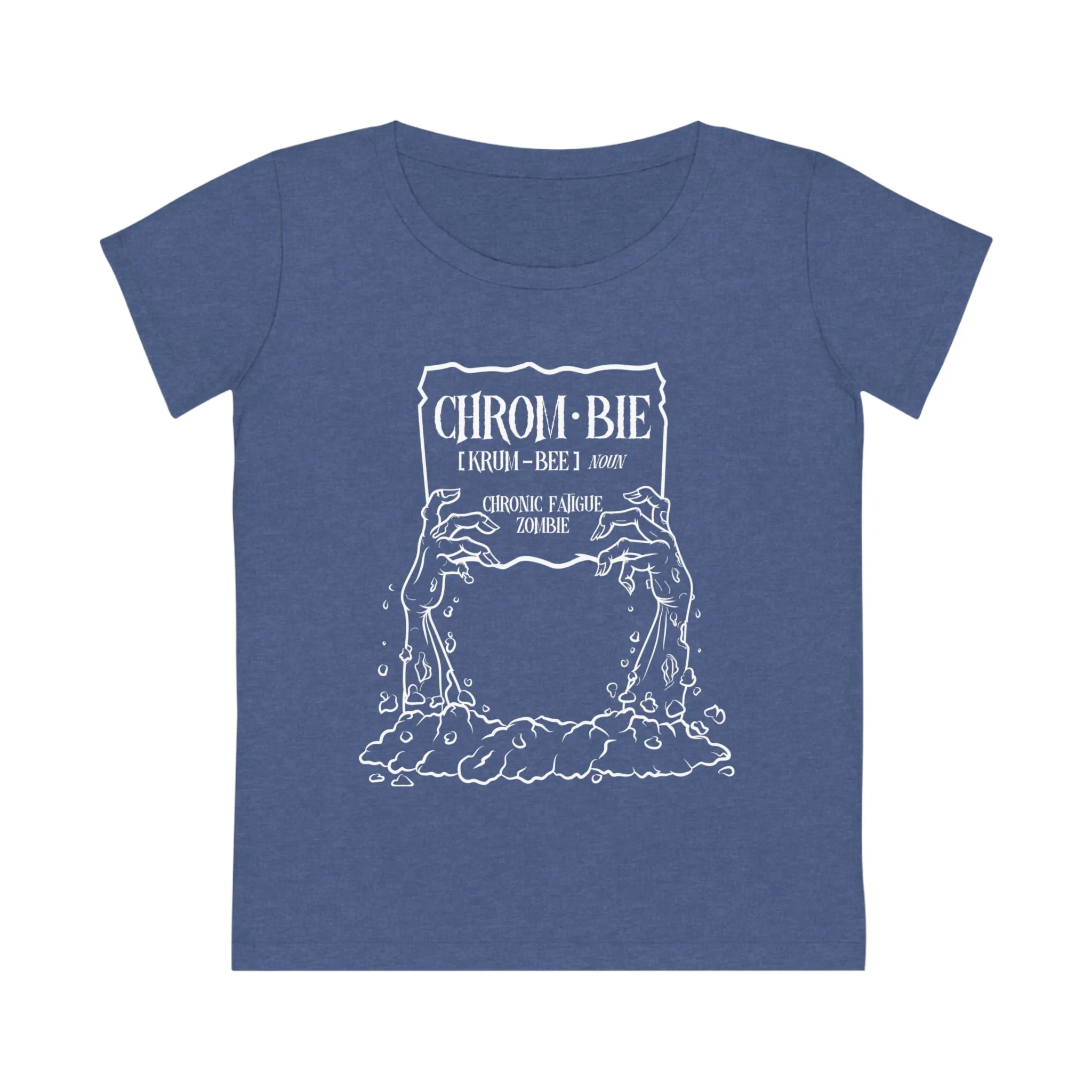 Chrombie, Women's Jazzer T-shirt (Dark), Printed