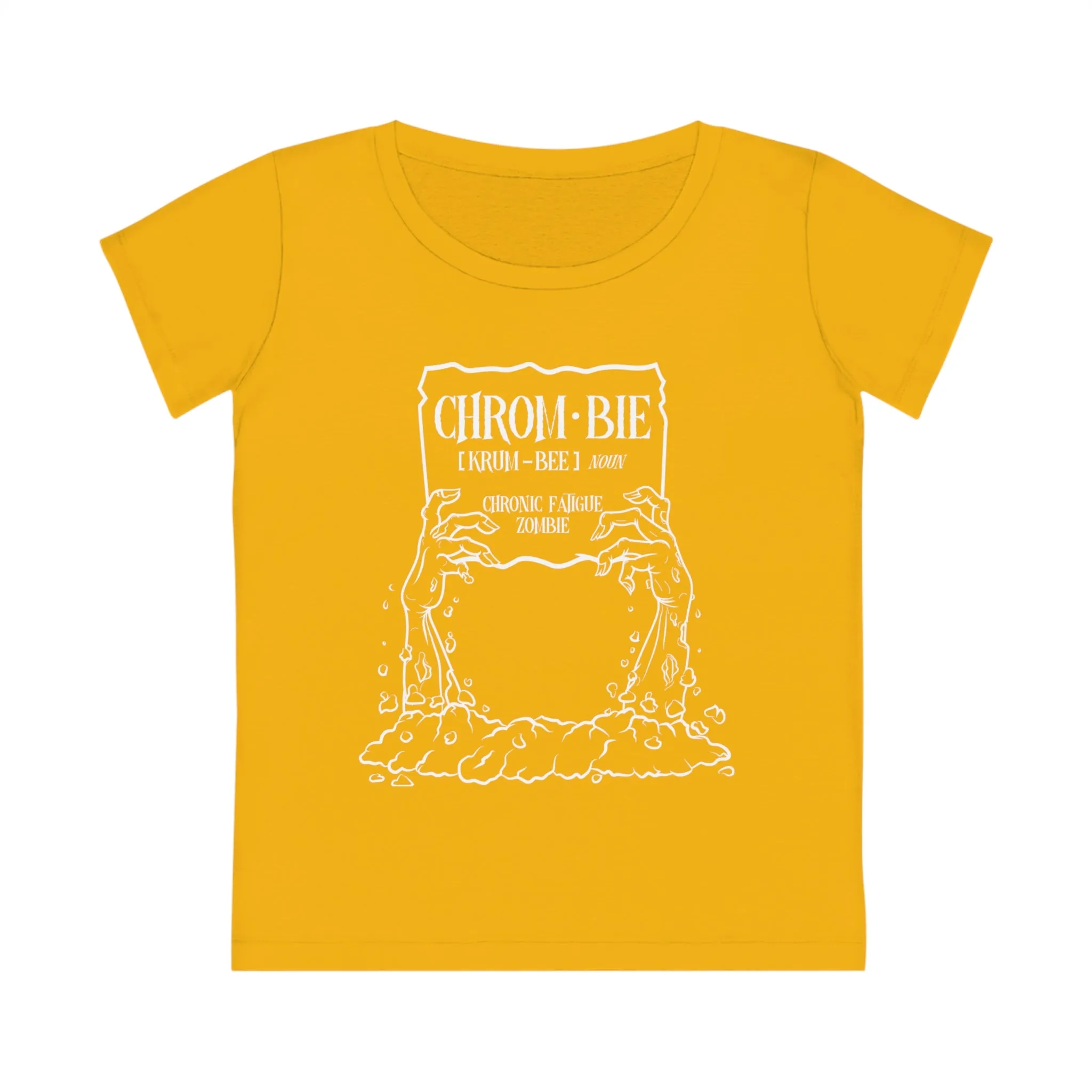 Chrombie, Women's Jazzer T-shirt (Dark), Printed