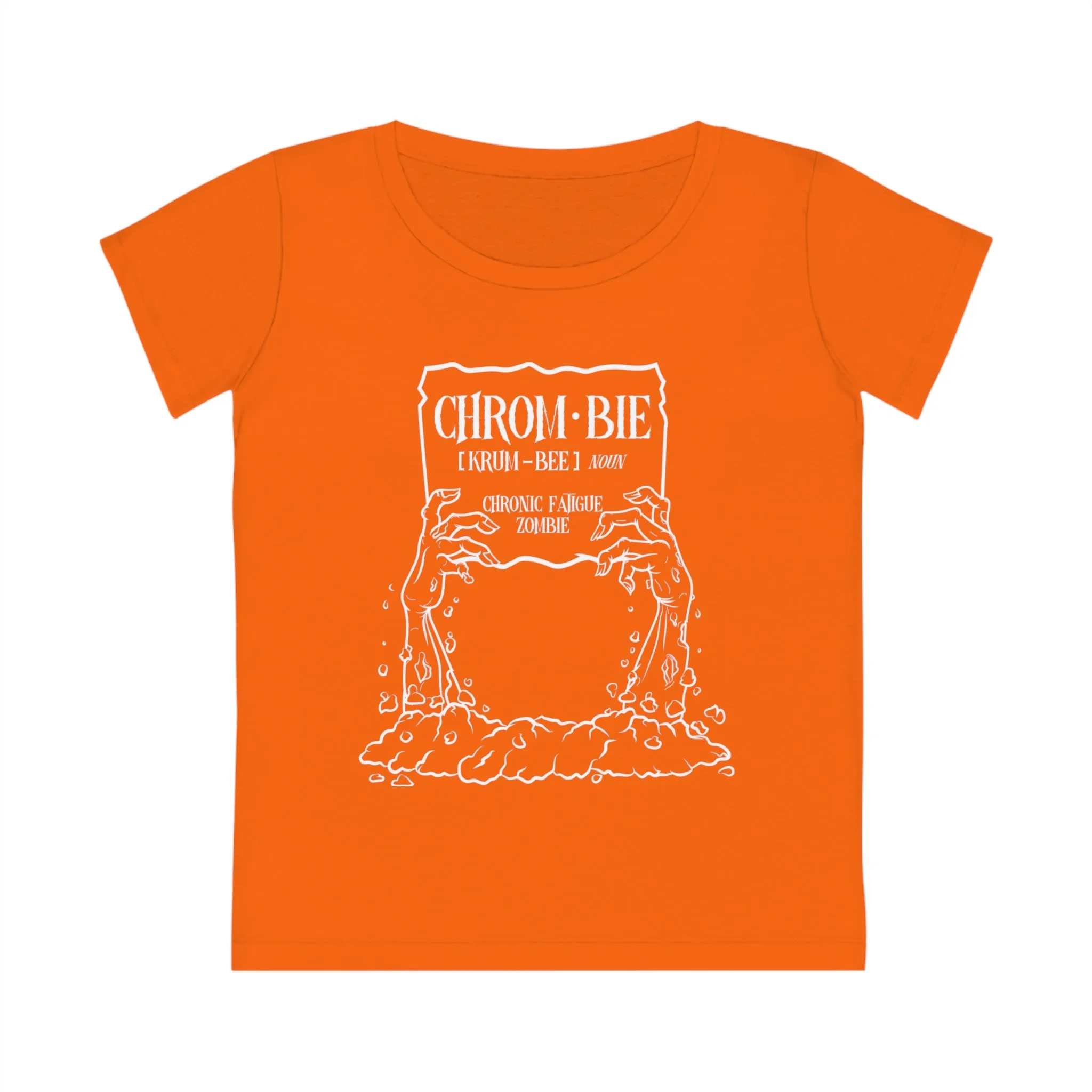 Chrombie, Women's Jazzer T-shirt (Dark), Printed