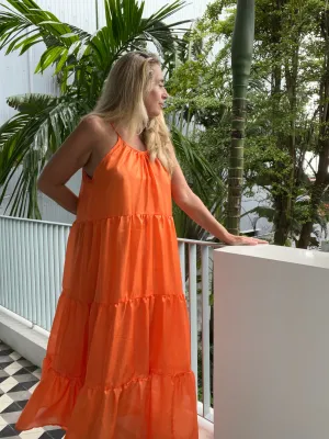 Cindarella silk  orange