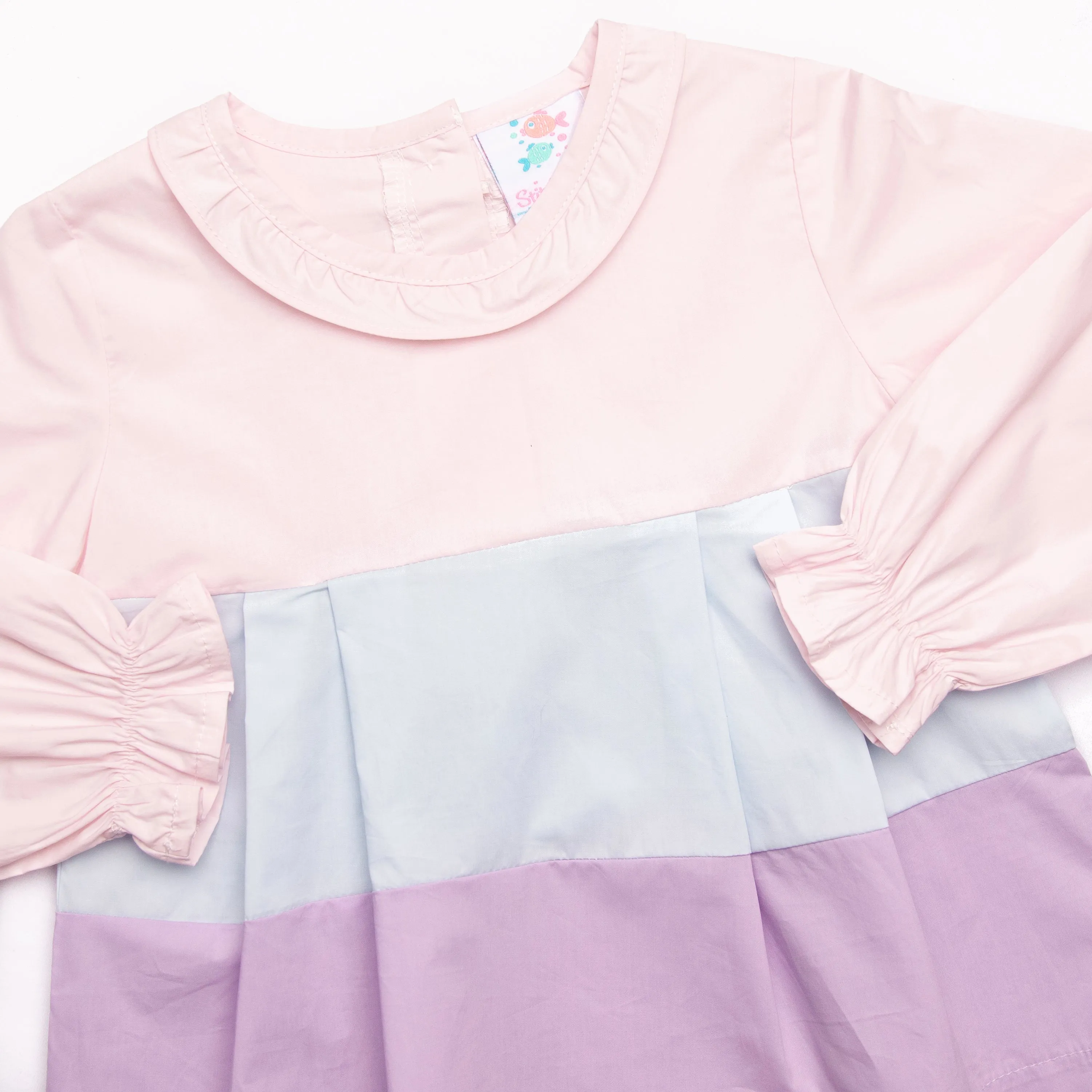 Color Block Cutie Bloomer Set, Pink