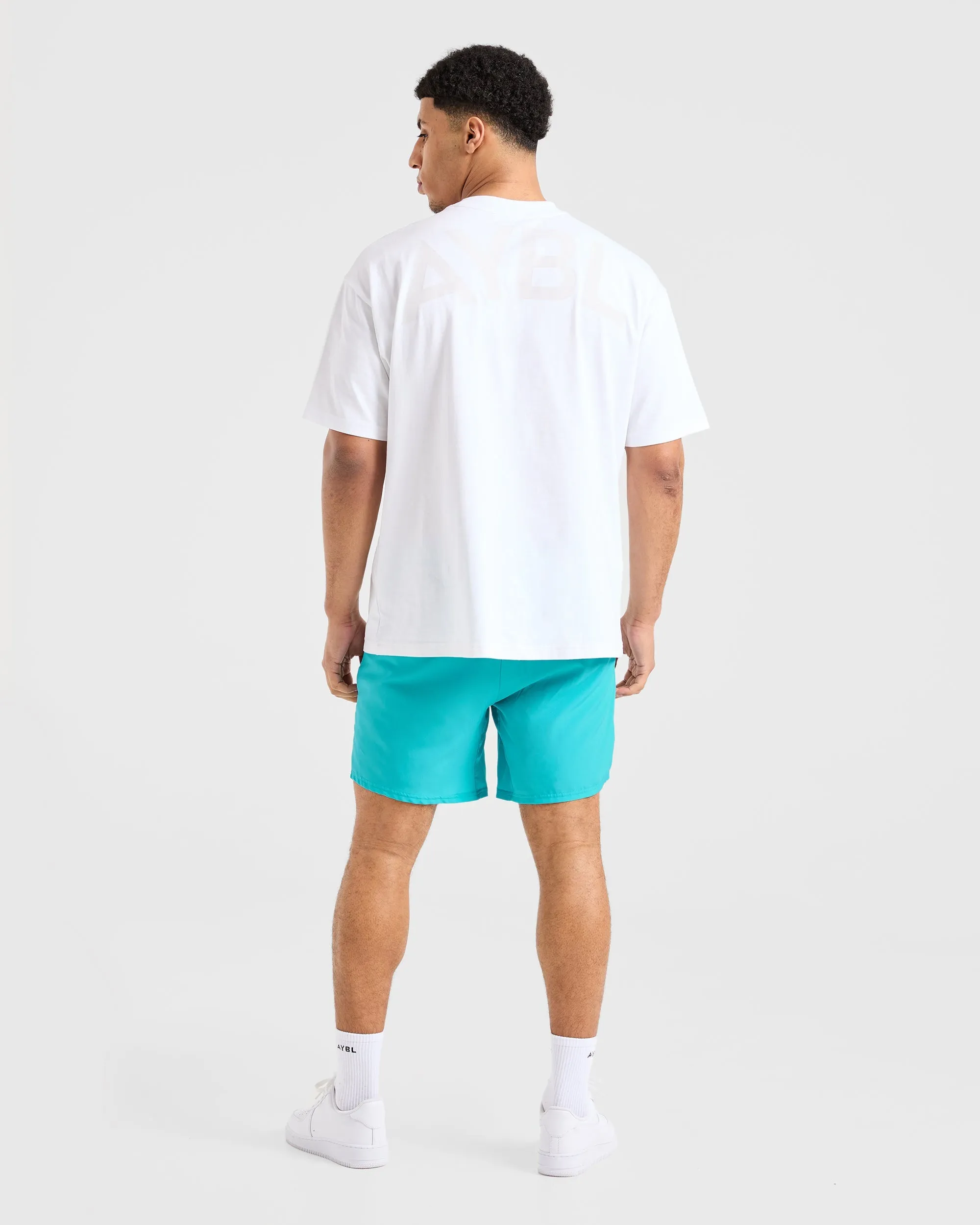 Core 7" Shorts - Aqua Blue