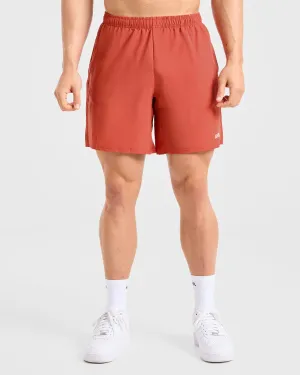 Core 7" Shorts - Desert Orange