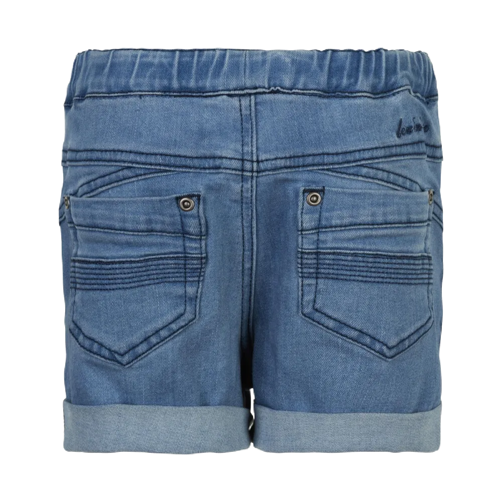 Creamie Denim Shorts - Light Blue