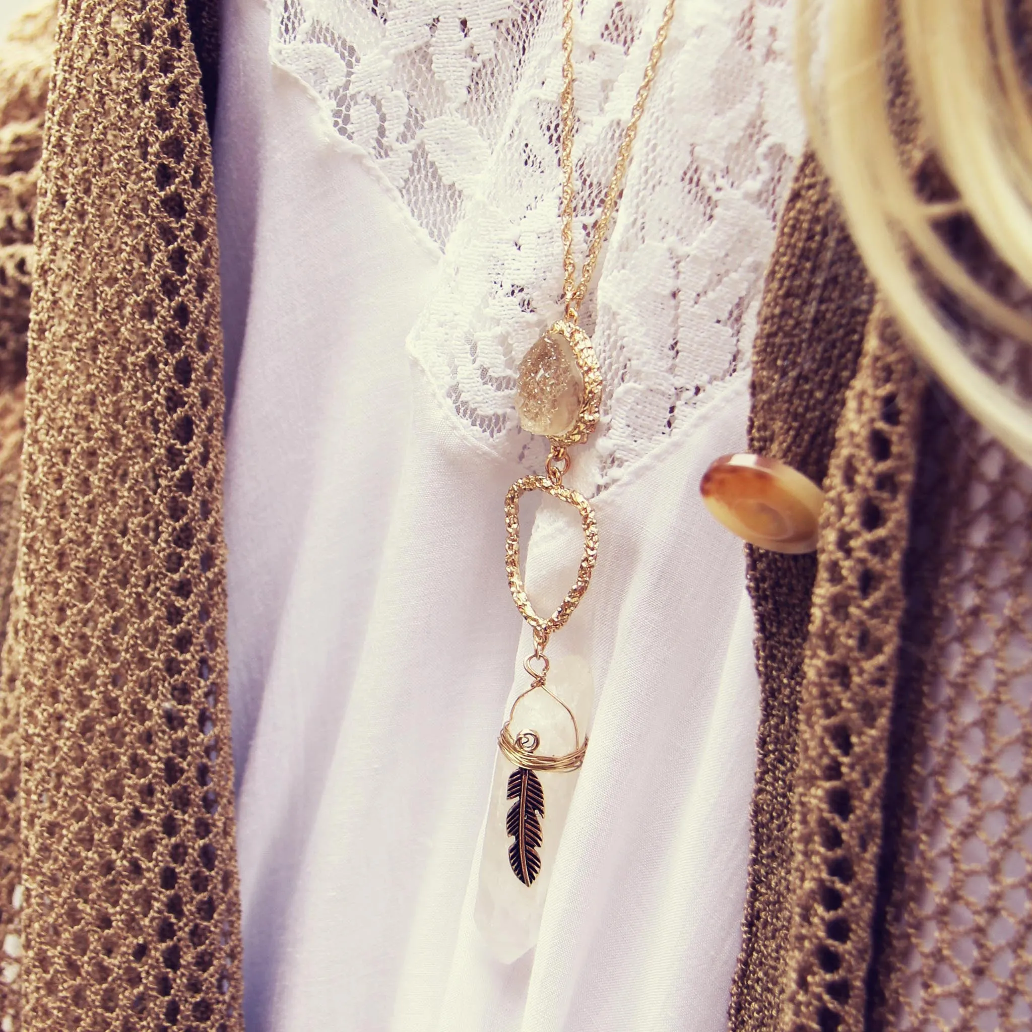Crystal Fortune Necklace