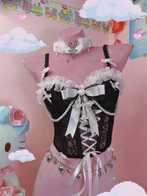Cute lace suit  KF11281