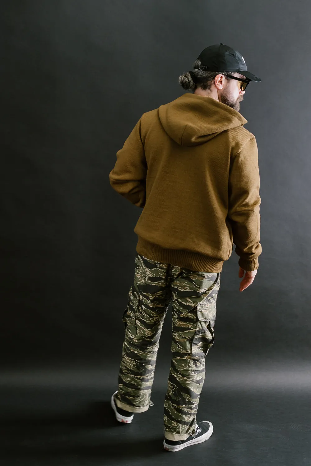 Dant x Dehen - Full Zip Moto Hoodie - Goldmine
