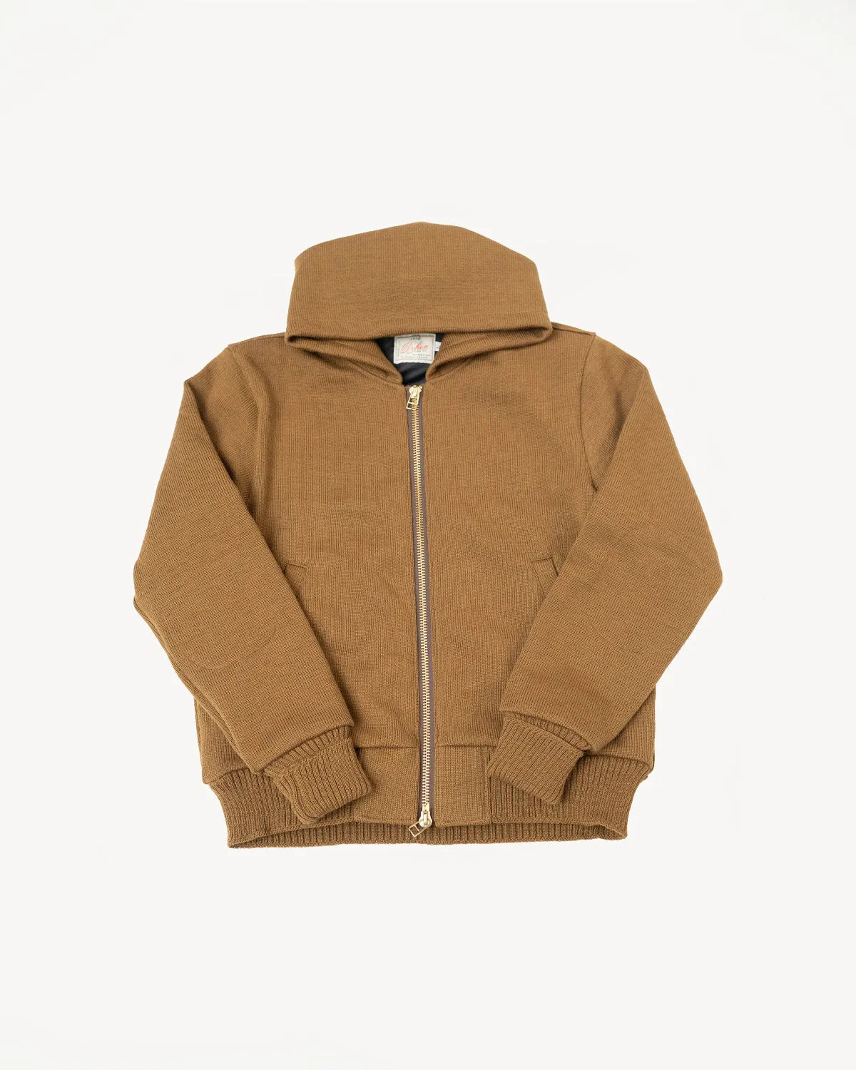 Dant x Dehen - Full Zip Moto Hoodie - Goldmine