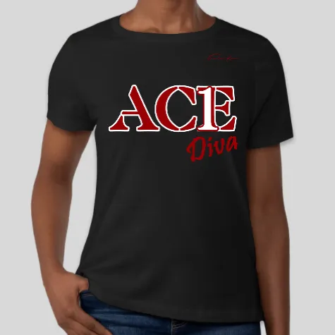 Delta Diva Line Number Ace Club T-Shirt