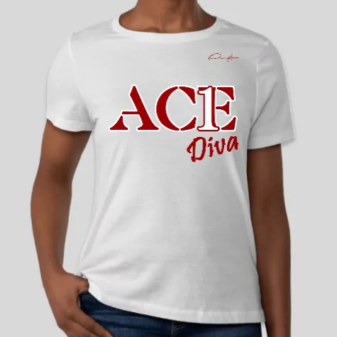 Delta Diva Line Number Ace Club T-Shirt