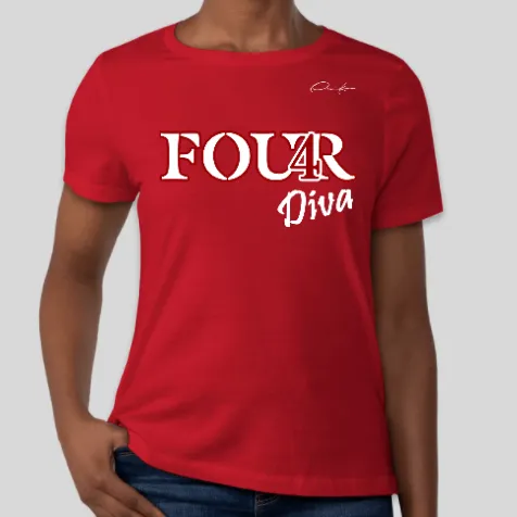 Delta Diva Line Number Ace Club T-Shirt