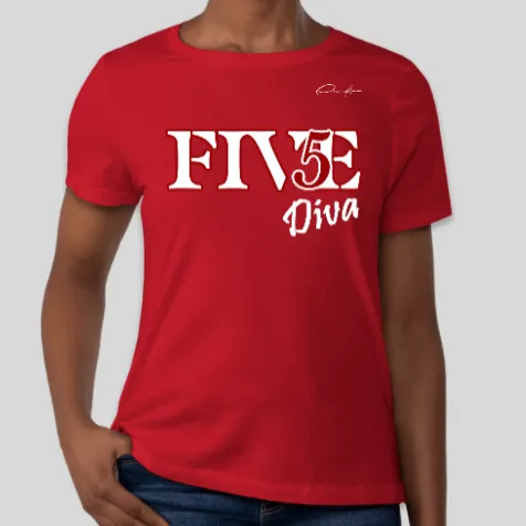 Delta Diva Line Number Ace Club T-Shirt