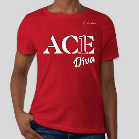 Delta Diva Line Number Ace Club T-Shirt
