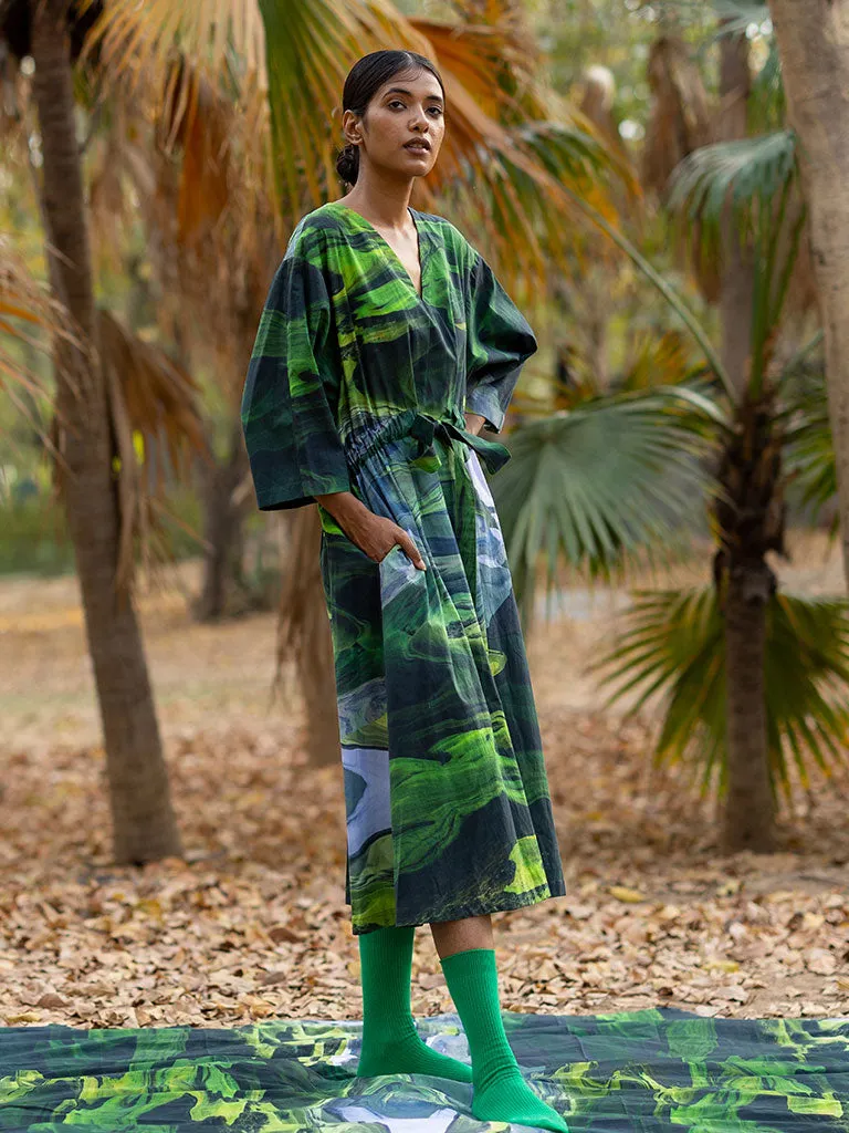 Doris Green Dress