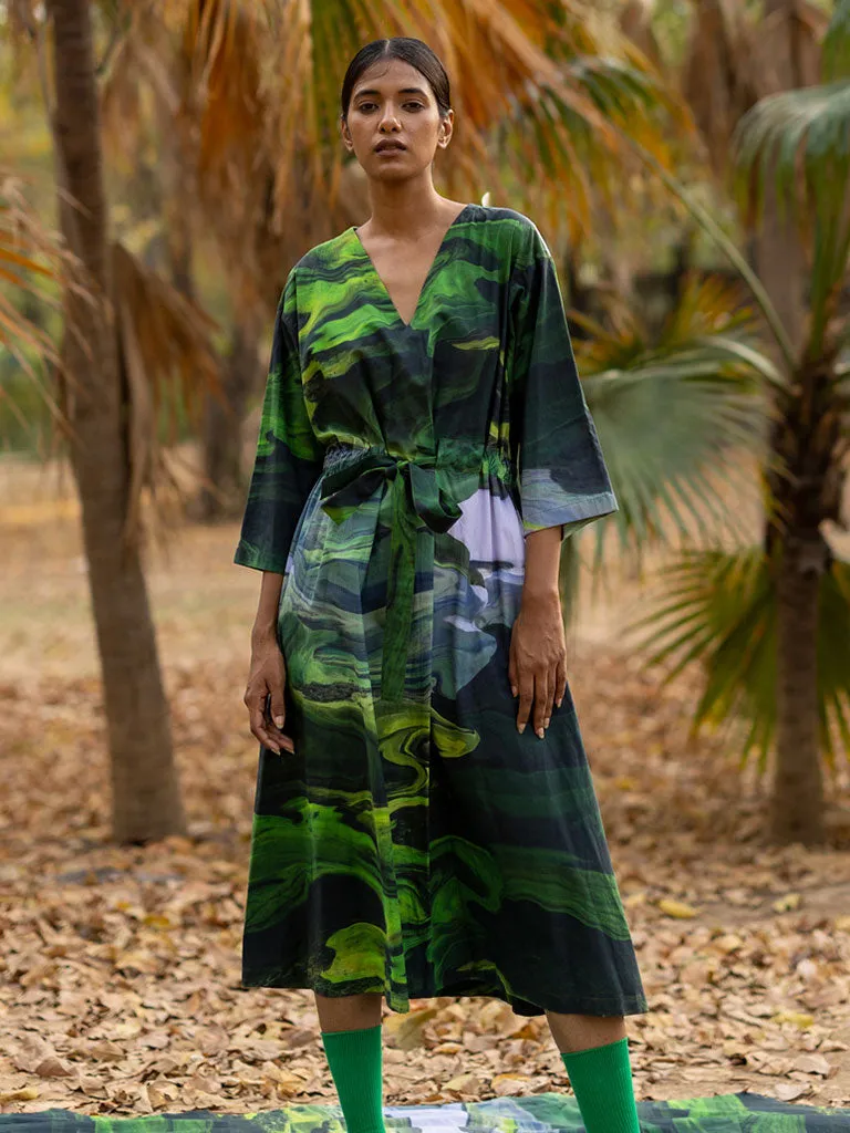Doris Green Dress
