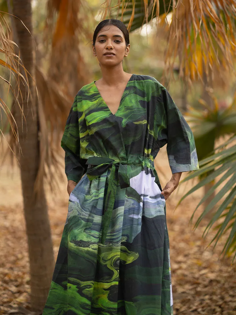 Doris Green Dress