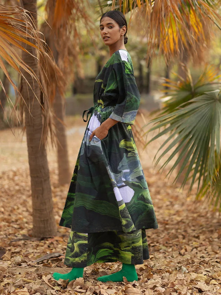 Doris Green Dress
