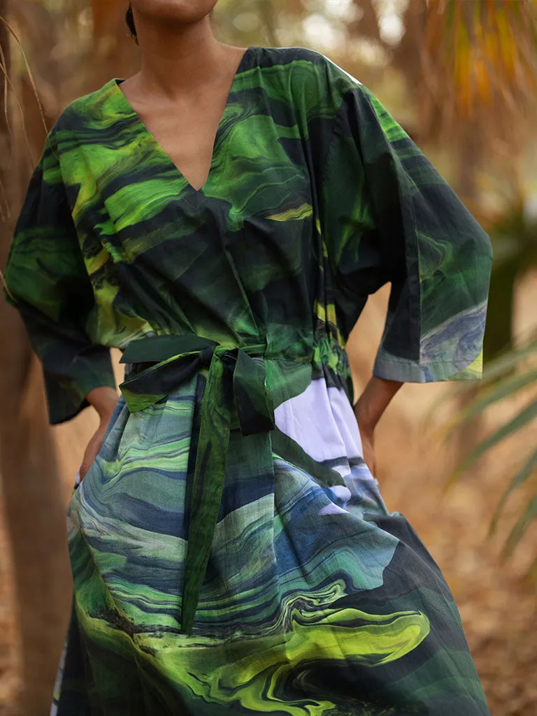 Doris Green Dress