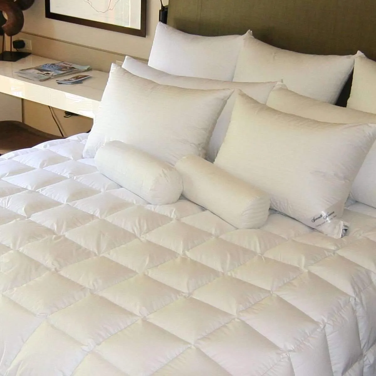 Down Comforter Ultra Light 8-inch Box by Seventh Heaven